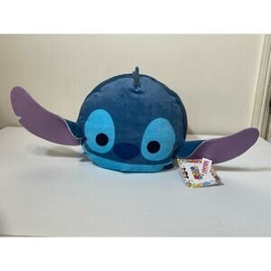 Disney Stitch Tsum Tsum Plush 12" Long Stackable Stuffed Animal Mochi Soft NWT